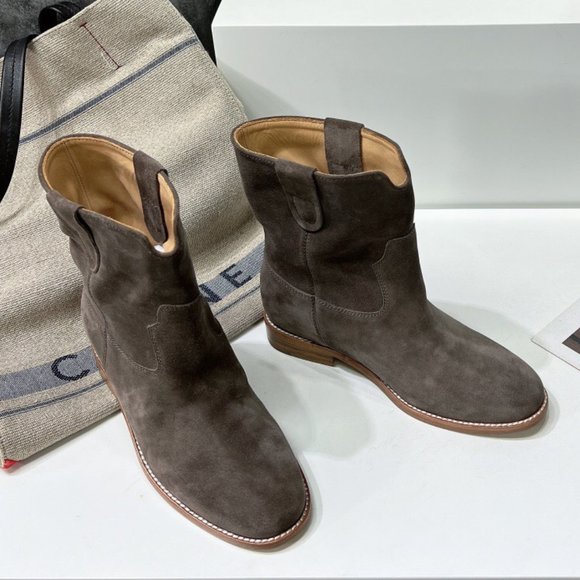 Isabel Marant Duerto Cowboy boots, dark grey, size 38 - Picture 4 of 9